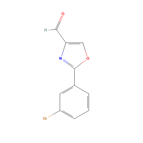 2-(3-bromophenyl)-1,3-oxazole-4-carbaldehyde (CAS: 885273-03-0) - Related Chemical Product