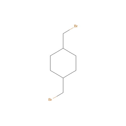 1,4-bis(bromomethyl)cyclohexane (CAS: 35541-75-4) - Chemical Structure and Molecular Formula 