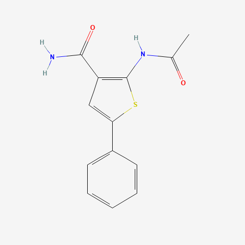 2-acetamido-5-phenylthiophene-3-carboxamide (CAS: 113260-44-9) - Related Chemical Product