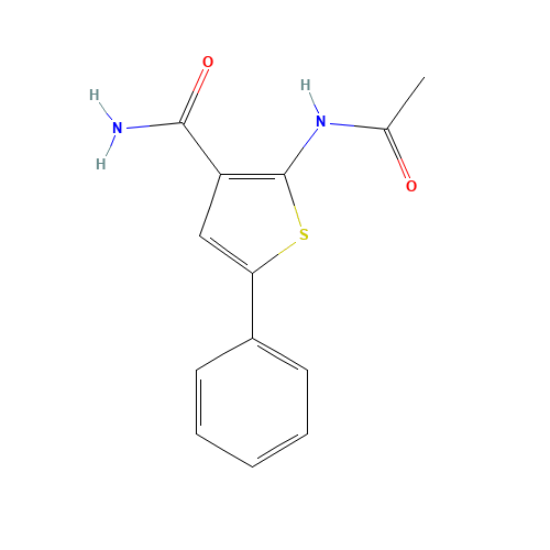 2-acetamido-5-phenylthiophene-3-carboxamide (CAS: 113260-44-9) - Related Chemical Product