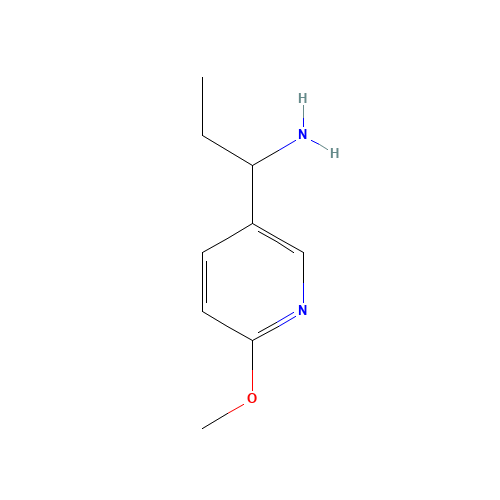 1-(6-methoxypyridin-3-yl)propan-1-amine (CAS: 767334-91-8) - Related Chemical Product