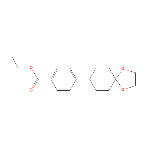 ethyl 4-(1,4-dioxaspiro[4.5]decan-8-yl)benzoate (CAS: 887578-28-1) - Related Chemical Product