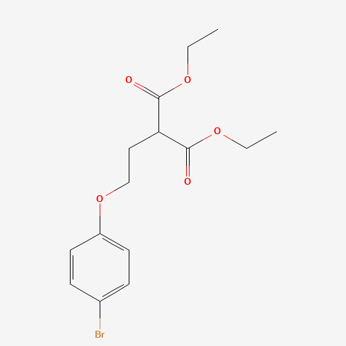 diethyl 2-[2-(4-bromophenoxy)ethyl]propanedioate (CAS: 90296-22-3) - Related Chemical Product