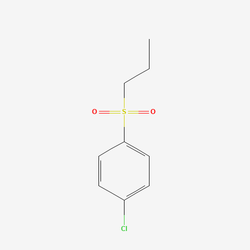 1-chloro-4-propylsulfonylbenzene (CAS: 101167-08-2) - Chemical Structure and Molecular Formula 
