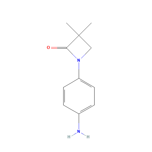 1-(4-aminophenyl)-3,3-dimethylazetidin-2-one (CAS: 325168-07-8) - Related Chemical Product
