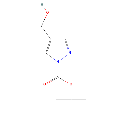 tert-butyl 4-(hydroxymethyl)pyrazole-1-carboxylate (CAS: 199003-22-0) - Related Chemical Product