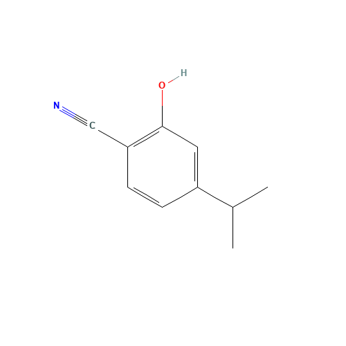 2-hydroxy-4-propan-2-ylbenzonitrile (CAS: 862088-21-9) - Related Chemical Product