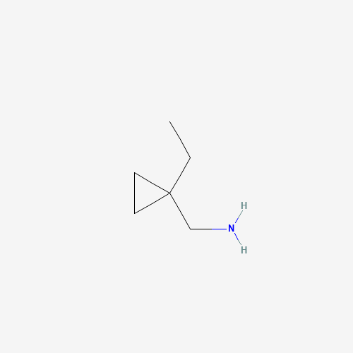 (1-ethylcyclopropyl)methanamine (CAS: 1177326-74-7) - Chemical Structure and Molecular Formula 