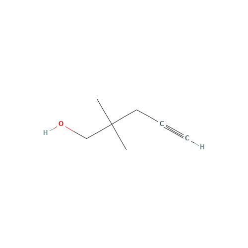 2,2-dimethylpent-4-yn-1-ol (CAS: 107540-03-4) - Related Chemical Product