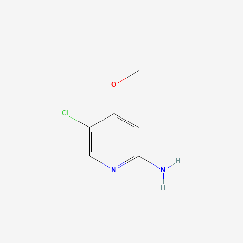 5-chloro-4-methoxypyridin-2-amine (CAS: 662117-63-7) - Chemical Structure and Molecular Formula 