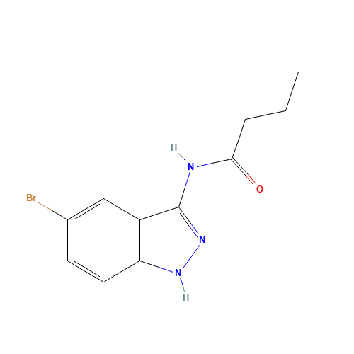 N-(5-bromo-1H-indazol-3-yl)butanamide (CAS: 548797-11-1) - Related Chemical Product