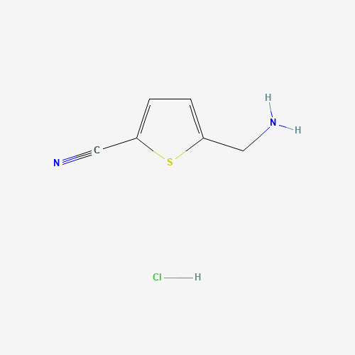 5-(aminomethyl)thiophene-2-carbonitrile;hydrochloride (CAS: 172349-10-9) - Related Chemical Product