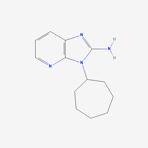 3-cycloheptylimidazo[4,5-b]pyridin-2-amine (CAS: 684648-95-1) - Related Chemical Product