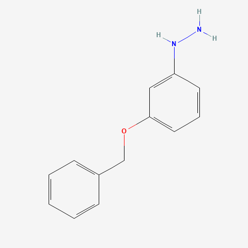 (3-phenylmethoxyphenyl)hydrazine (CAS: 56239-39-5) - Chemical Structure and Molecular Formula 