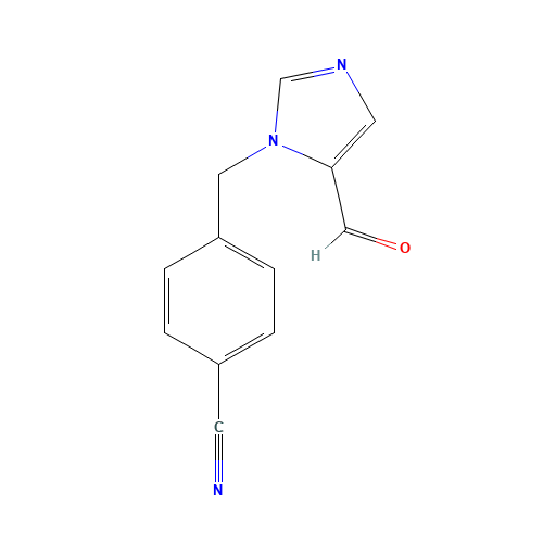4-[(5-formylimidazol-1-yl)methyl]benzonitrile (CAS: 183500-37-0) - Related Chemical Product