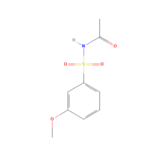 N-(3-methoxyphenyl)sulfonylacetamide (CAS: 1219741-35-1) - Related Chemical Product