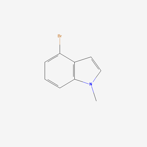 4-bromo-1-methylindole (CAS: 590417-55-3) - Chemical Structure and Molecular Formula 