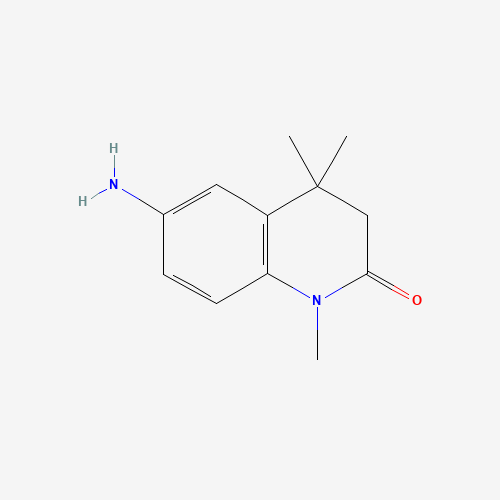 6-amino-1,4,4-trimethyl-3H-quinolin-2-one (CAS: 144583-88-0) - Related Chemical Product