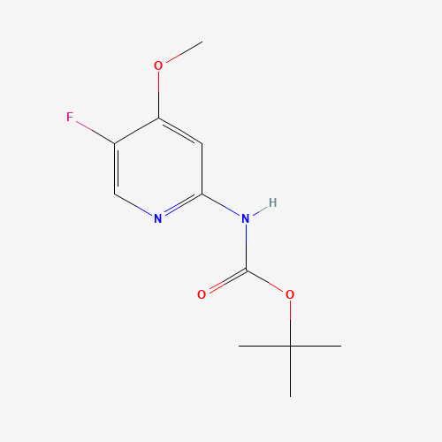 tert-butyl N-(5-fluoro-4-methoxypyridin-2-yl)carbamate (CAS: 1369766-93-7) - Related Chemical Product