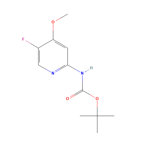 tert-butyl N-(5-fluoro-4-methoxypyridin-2-yl)carbamate (CAS: 1369766-93-7) - Related Chemical Product