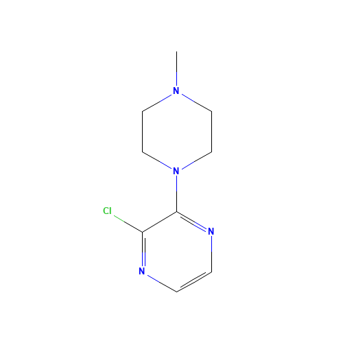 2-chloro-3-(4-methylpiperazin-1-yl)pyrazine (CAS: 313657-05-5) - Related Chemical Product