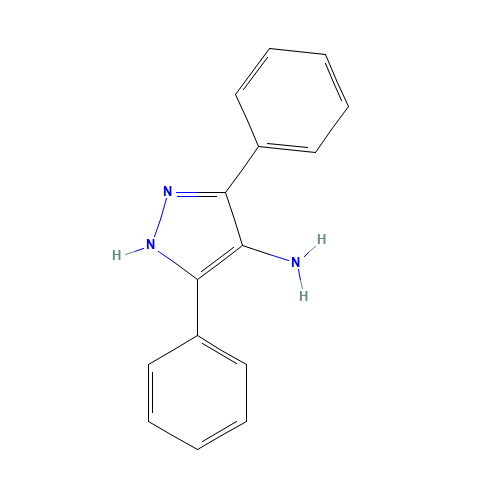 3,5-diphenyl-1H-pyrazol-4-amine (CAS: 5272-85-5) - Related Chemical Product