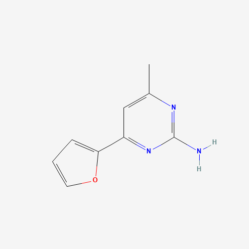 4-(furan-2-yl)-6-methylpyrimidin-2-amine (CAS: 91004-63-6) - Related Chemical Product
