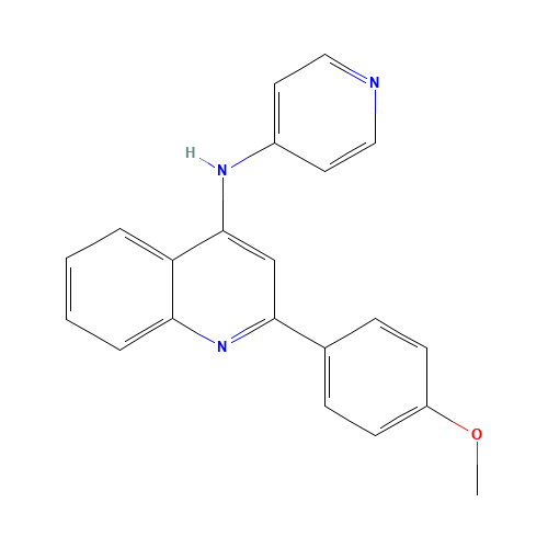 2-(4-methoxyphenyl)-N-pyridin-4-ylquinolin-4-amine (CAS: 1303557-02-9) - Related Chemical Product
