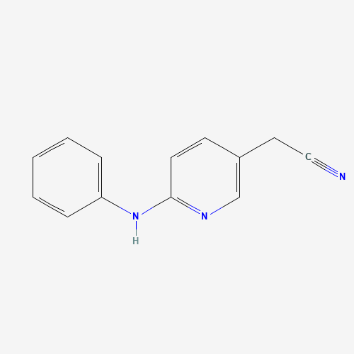 2-(6-anilinopyridin-3-yl)acetonitrile (CAS: 1446428-67-6) - Related Chemical Product