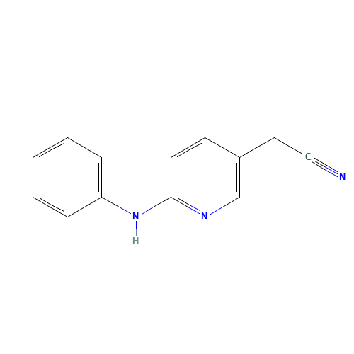 2-(6-anilinopyridin-3-yl)acetonitrile (CAS: 1446428-67-6) - Related Chemical Product