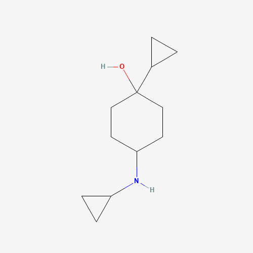 1-cyclopropyl-4-(cyclopropylamino)cyclohexan-1-ol (CAS: 1006685-71-7) - Related Chemical Product