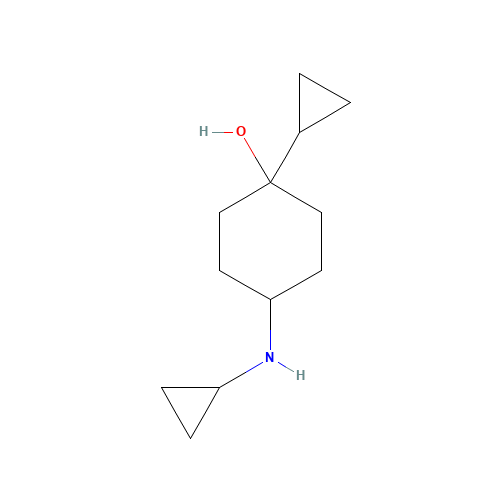 1-cyclopropyl-4-(cyclopropylamino)cyclohexan-1-ol (CAS: 1006685-71-7) - Related Chemical Product