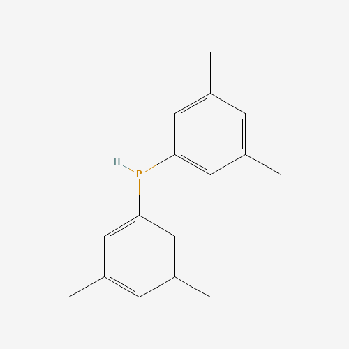 bis(3,5-dimethylphenyl)phosphane (CAS: 71360-06-0) - Chemical Structure and Molecular Formula 
