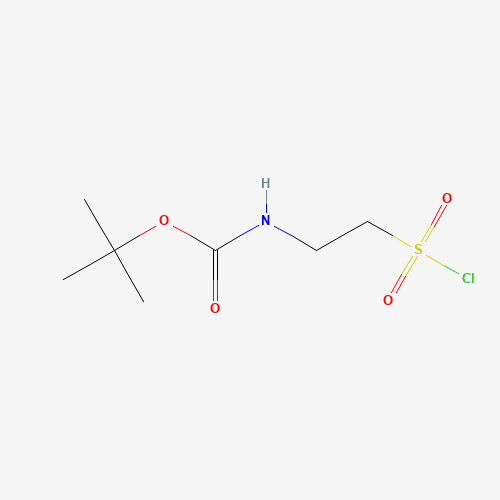 tert-butyl N-(2-chlorosulfonylethyl)carbamate (CAS: 134019-73-1) - Related Chemical Product