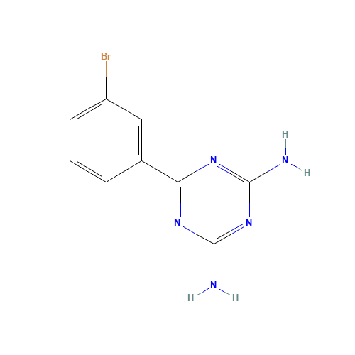 6-(3-bromophenyl)-1,3,5-triazine-2,4-diamine (CAS: 30101-52-1) - Related Chemical Product