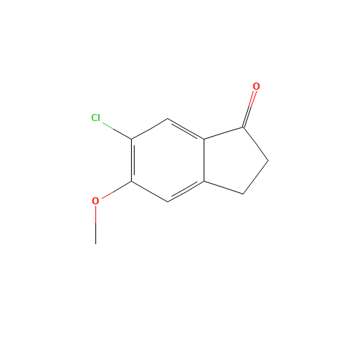6-chloro-5-methoxy-2,3-dihydroinden-1-one (CAS: 475654-43-4) - Related Chemical Product