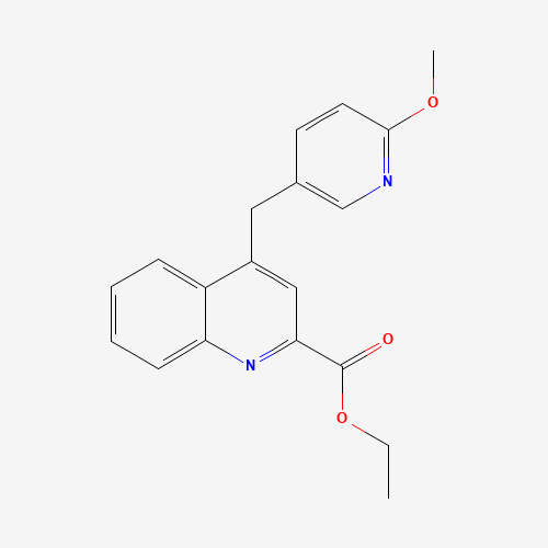 ethyl 4-[(6-methoxypyridin-3-yl)methyl]quinoline-2-carboxylate (CAS: 1314141-50-8) - Related Chemical Product