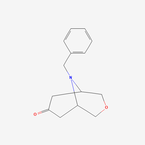 9-benzyl-3-oxa-9-azabicyclo[3.3.1]nonan-7-one (CAS: 81514-40-1) - Related Chemical Product