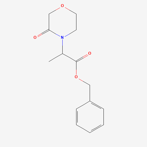 benzyl 2-(3-oxomorpholin-4-yl)propanoate (CAS: 1448190-03-1) - Related Chemical Product