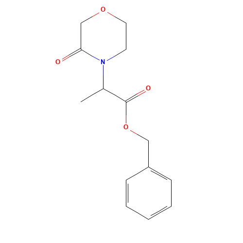 benzyl 2-(3-oxomorpholin-4-yl)propanoate (CAS: 1448190-03-1) - Related Chemical Product