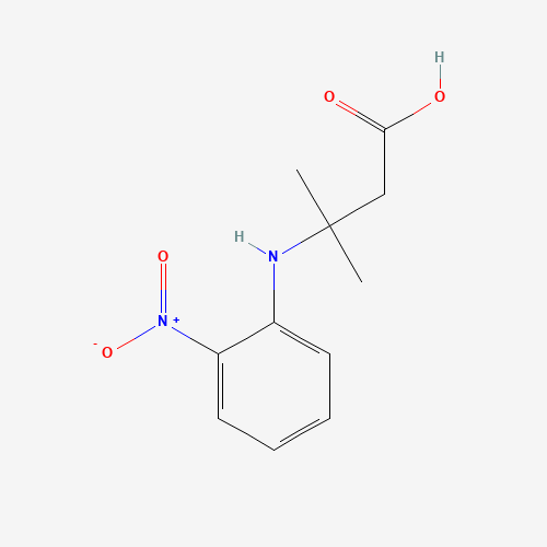 3-methyl-3-(2-nitroanilino)butanoic acid (CAS: 1407835-28-2) - Related Chemical Product