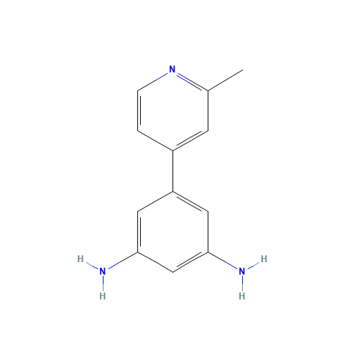 5-(2-methylpyridin-4-yl)benzene-1,3-diamine (CAS: 1240523-83-4) - Related Chemical Product