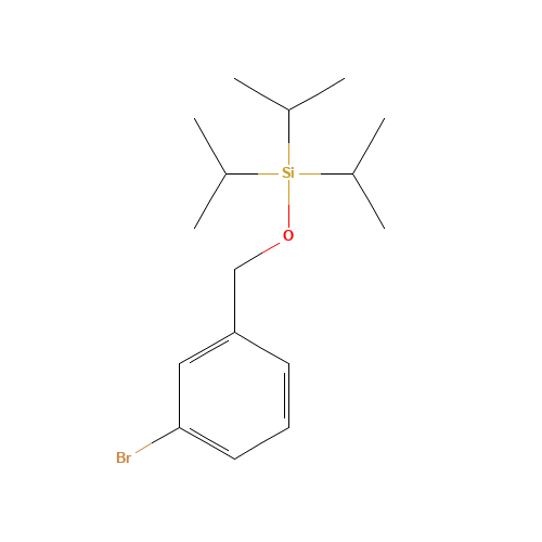 (3-bromophenyl)methoxy-tri(propan-2-yl)silane (CAS: 614763-06-3) - Related Chemical Product
