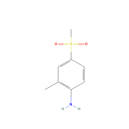2-methyl-4-methylsulfonylaniline (CAS: 252562-00-8) - Related Chemical Product
