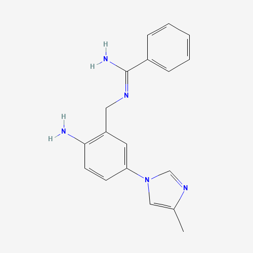 N'-[[2-amino-5-(4-methylimidazol-1-yl)phenyl]methyl]benzenecarboximidamide (CAS: 1201902-30-8) - Related Chemical Product