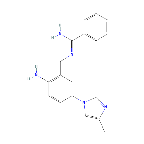 N'-[[2-amino-5-(4-methylimidazol-1-yl)phenyl]methyl]benzenecarboximidamide (CAS: 1201902-30-8) - Related Chemical Product