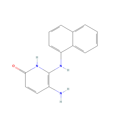 5-amino-6-(naphthalen-1-ylamino)-1H-pyridin-2-one (CAS: 1217350-26-9) - Related Chemical Product