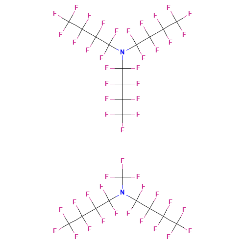 1,1,2,2,3,3,4,4,4-nonafluoro-N,N-bis(1,1,2,2,3,3,4,4,4-nonafluorobutyl)butan-1-amine;1,1,2,2,3,3,4,4,4-nonafluoro-N-(1,1,2,2,3,3,4,4,4-nonafluorobutyl)-N-(trifluoromethyl)butan-1-amine (CAS: 51142-49-5) - Related Chemical Product