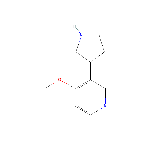 4-methoxy-3-pyrrolidin-3-ylpyridine (CAS: 1234482-75-7) - Related Chemical Product