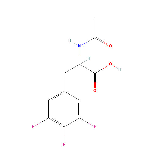 2-acetamido-3-(3,4,5-trifluorophenyl)propanoic acid (CAS: 324028-06-0) - Related Chemical Product
